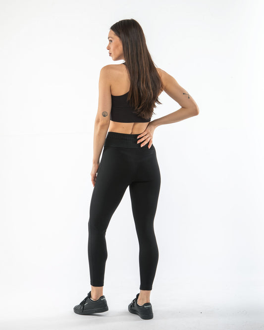 Puantenemo Yüksek Bel Çelik Örgü Tayt