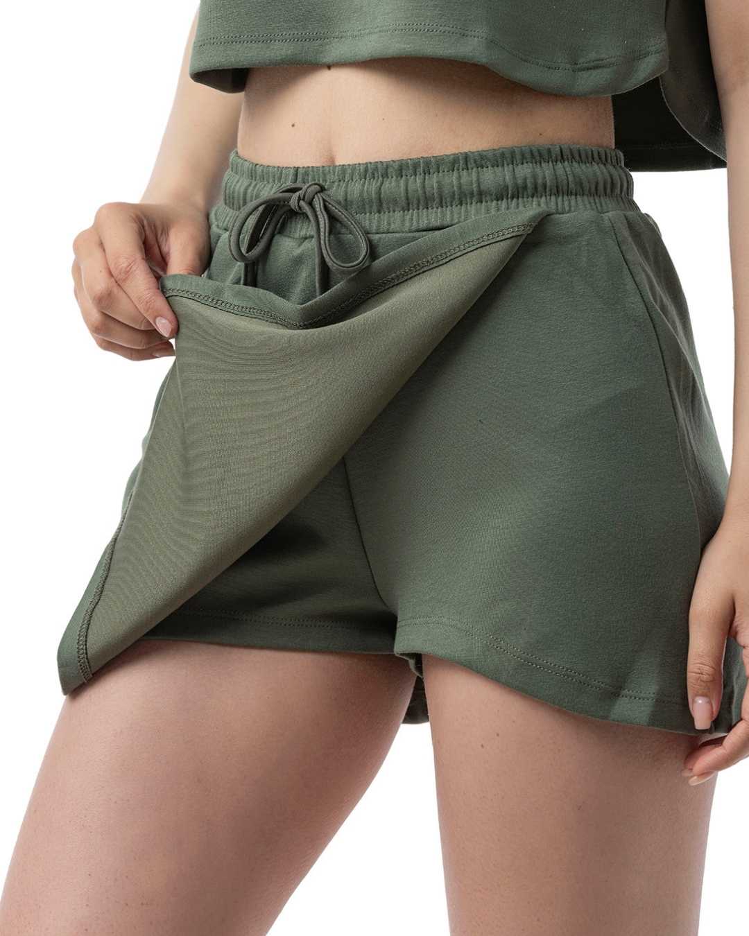 Modal Kumaş Şort Etek