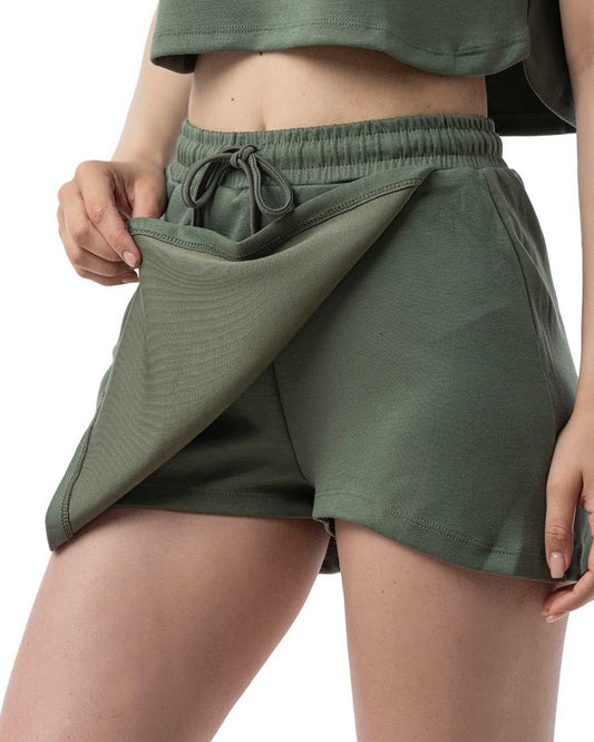 Modal Kumaş Şort Etek