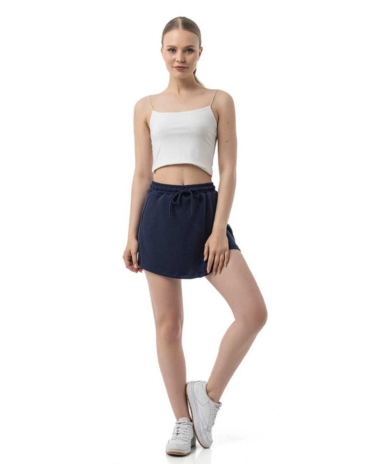 Modal Kumaş Şort Etek