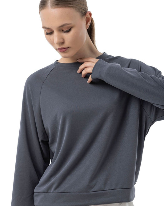 Pike Modal Reglan Kol Swetshirt