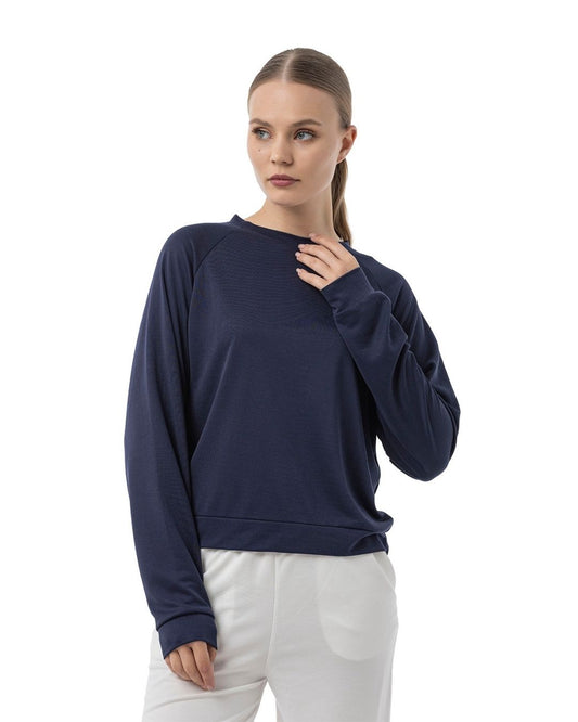 Pike Modal Reglan Kol Swetshirt