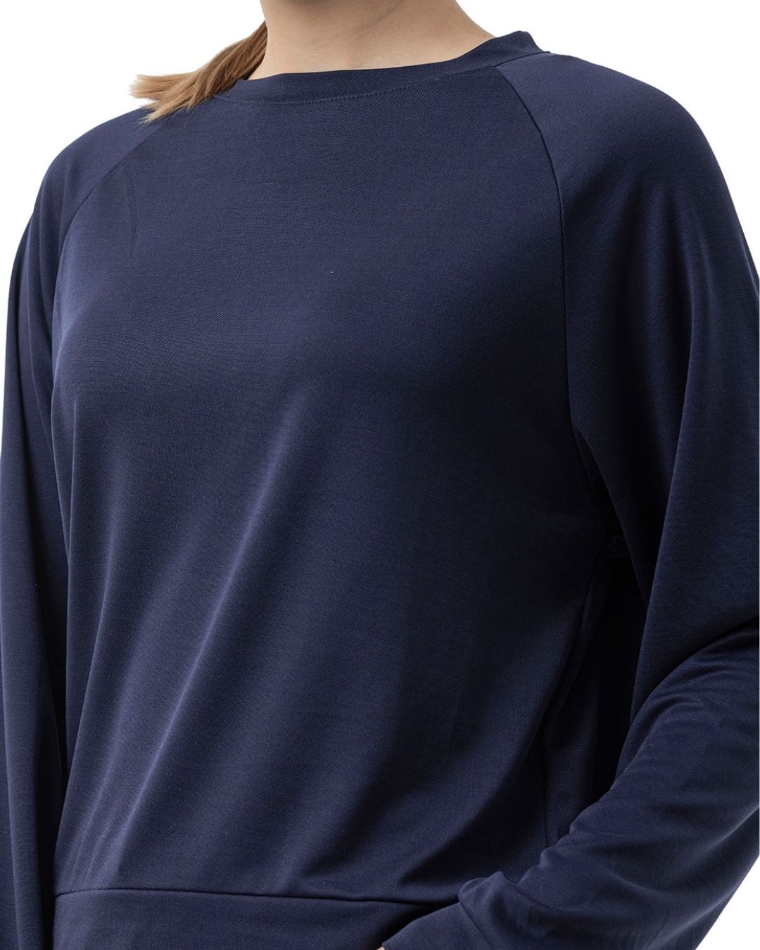 Pike Modal Reglan Kol Swetshirt