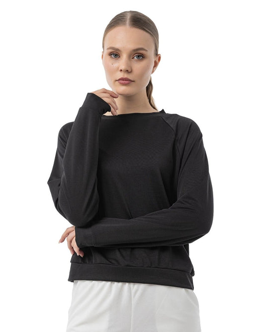 Pike Modal Reglan Kol Swetshirt