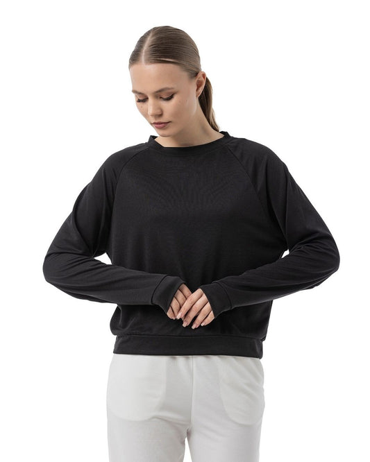 Pike Modal Reglan Kol Swetshirt