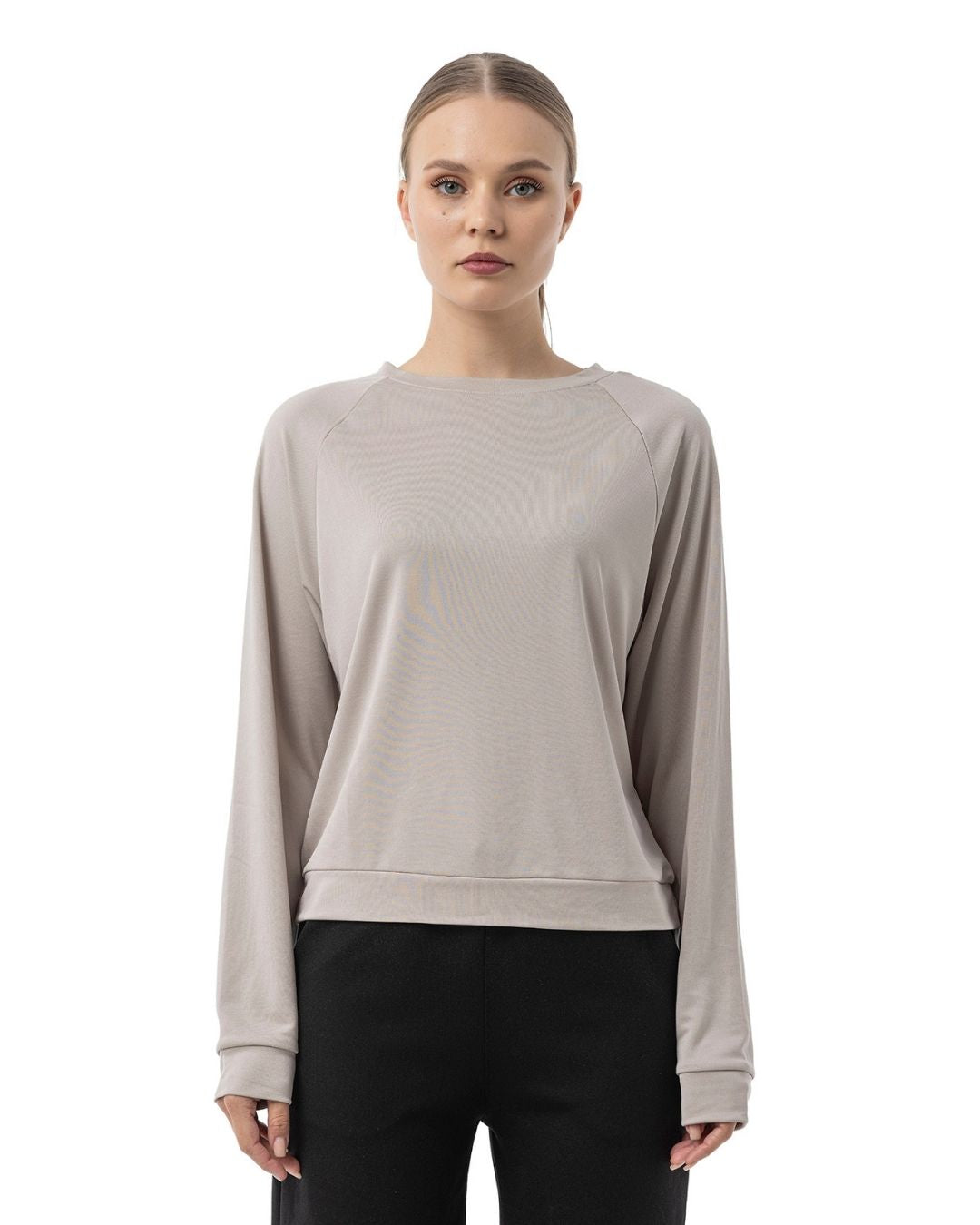 Pike Modal Reglan Kol Swetshirt