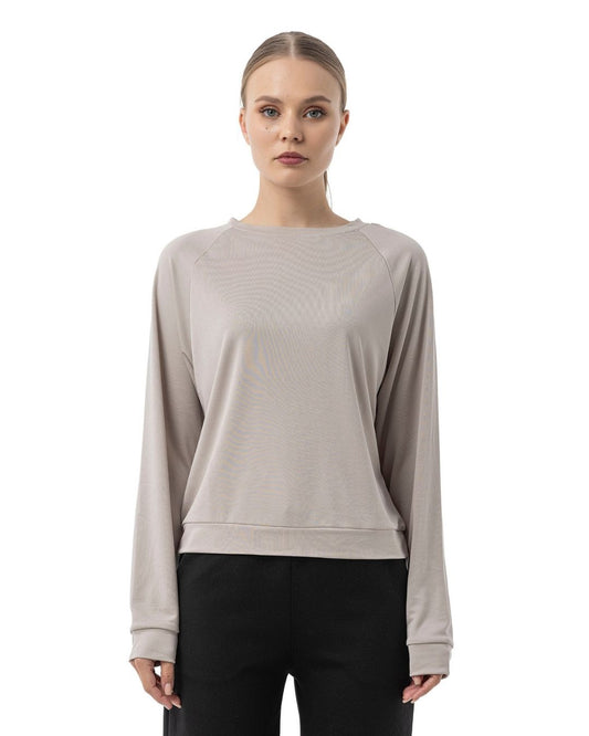 Pike Modal Reglan Kol Swetshirt