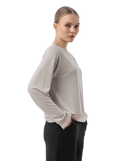 Pike Modal Reglan Kol Swetshirt